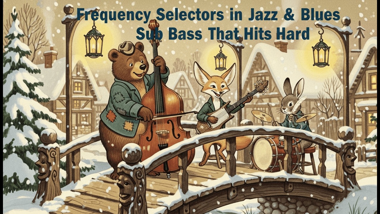 Frequency Selectors in Jazz & Blues – Sub Bass That Hits Hard 🎛️