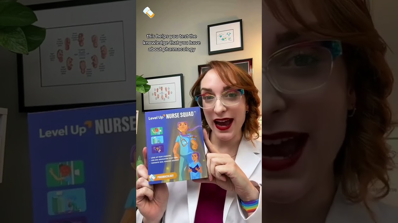 Level Up Nurse Squad: Pharmacology SHORT | @LevelUpRN