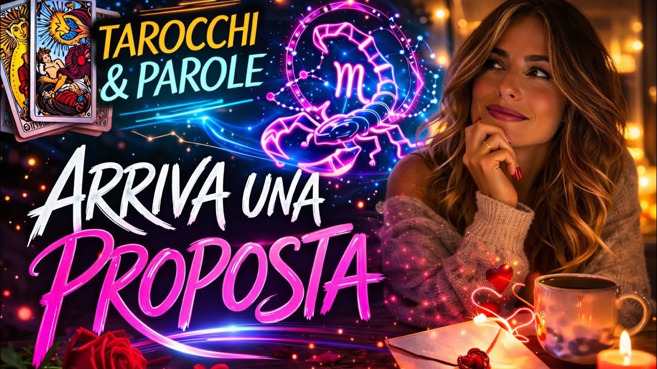 SCORPIONE ♏️ ARRIVA UNA PROPOSTA 💕💥🔥
