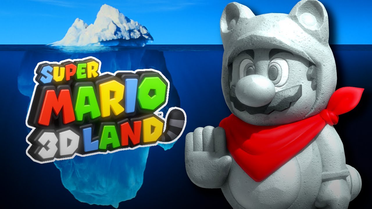 Wie tief geht der Super Mario 3D Land Eisberg?