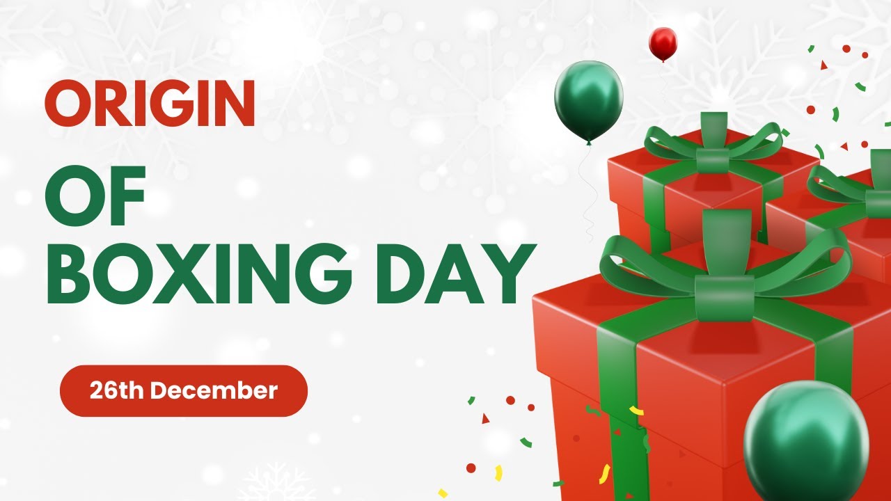 What are the origins of Boxing Day? #boxingday