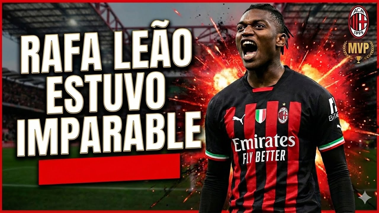 Rafa Leao estuvo IMPARABLE este partido!