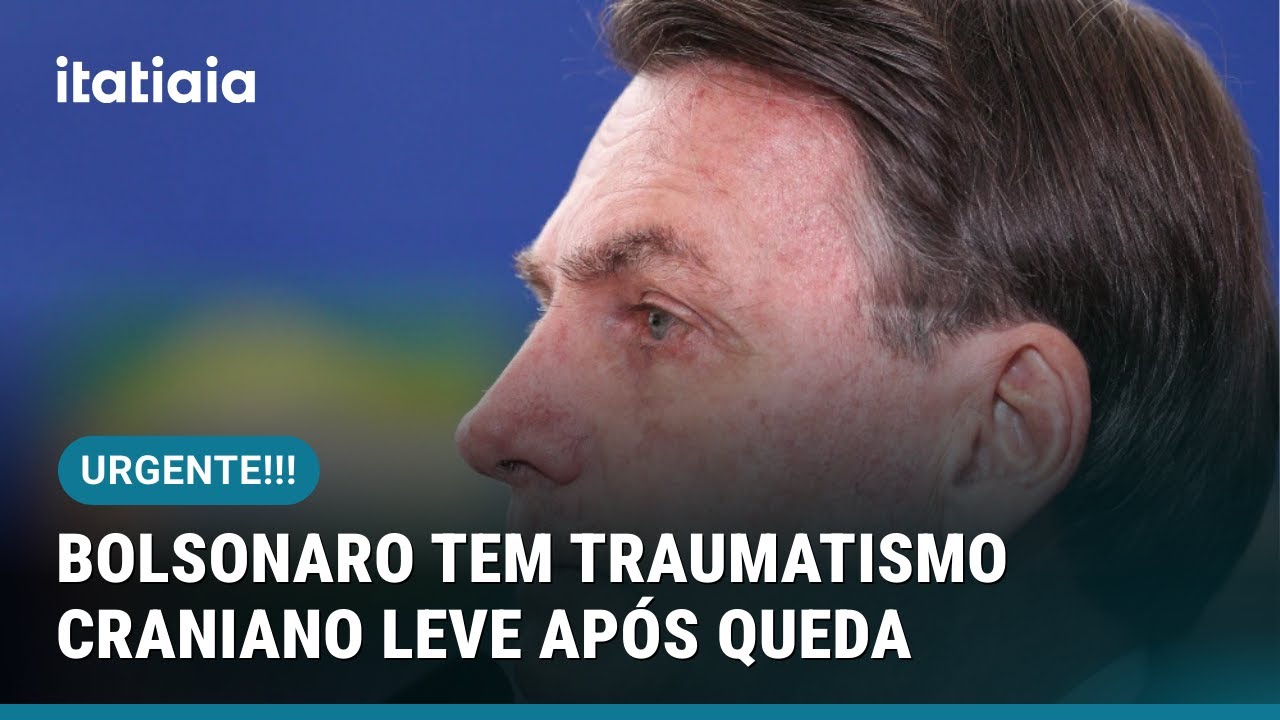 BOLSONARO TEVE TRAUMATISMO CRANIANO LEVE APÓS QUEDA NA PRISÃO, DIZ MÉDICO