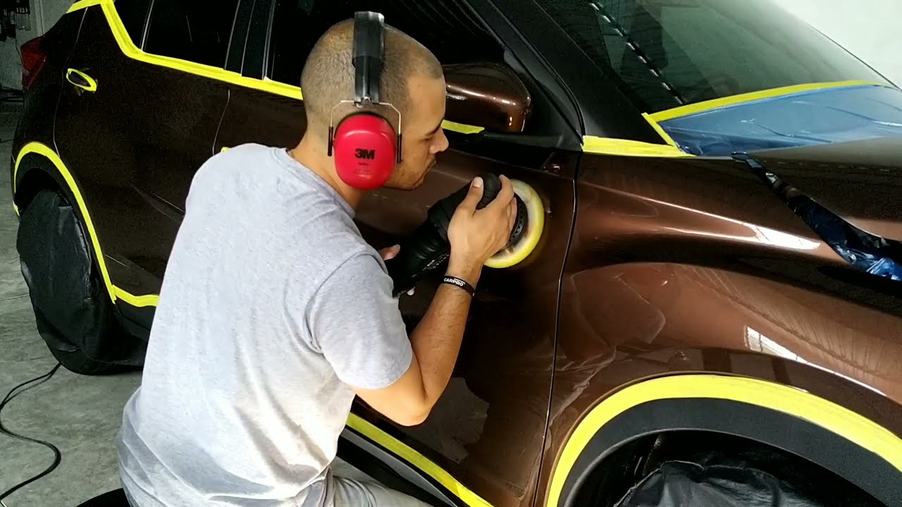 Polimento t&eacute;cnico e higieniza&ccedil;&atilde;o - Nissan Kicks