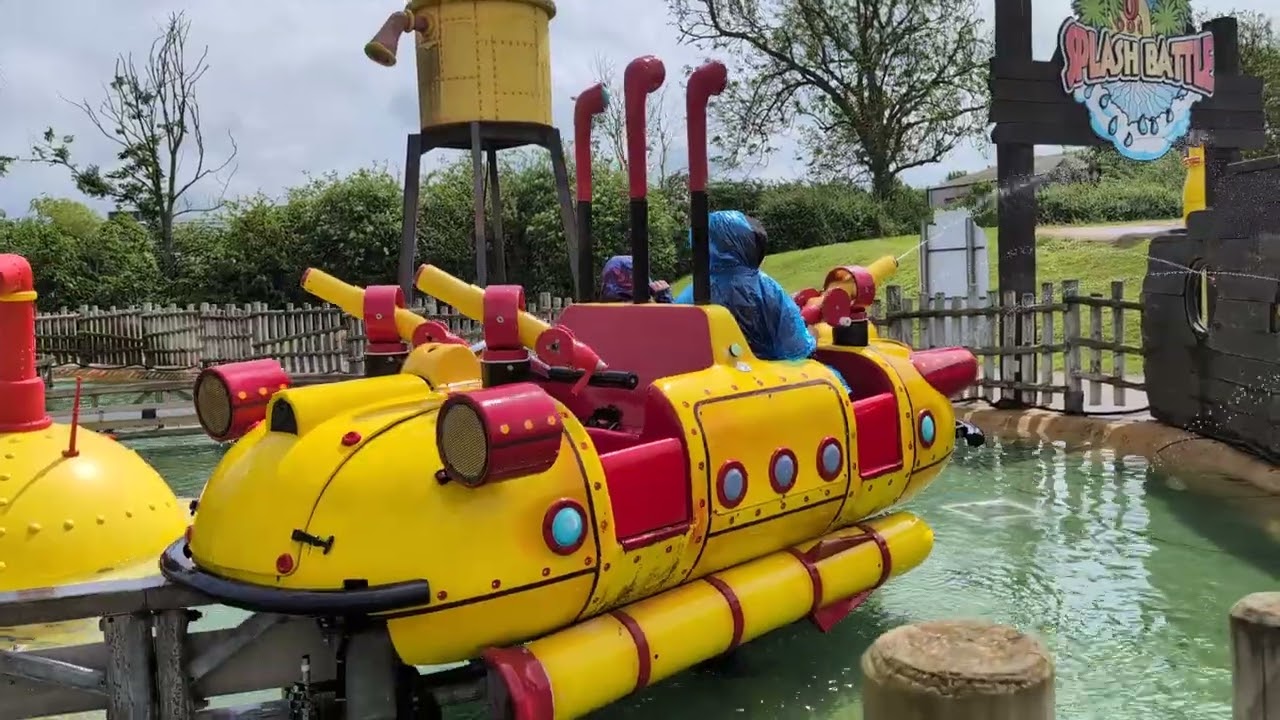 Splash Battle Ride At Flamingo Land