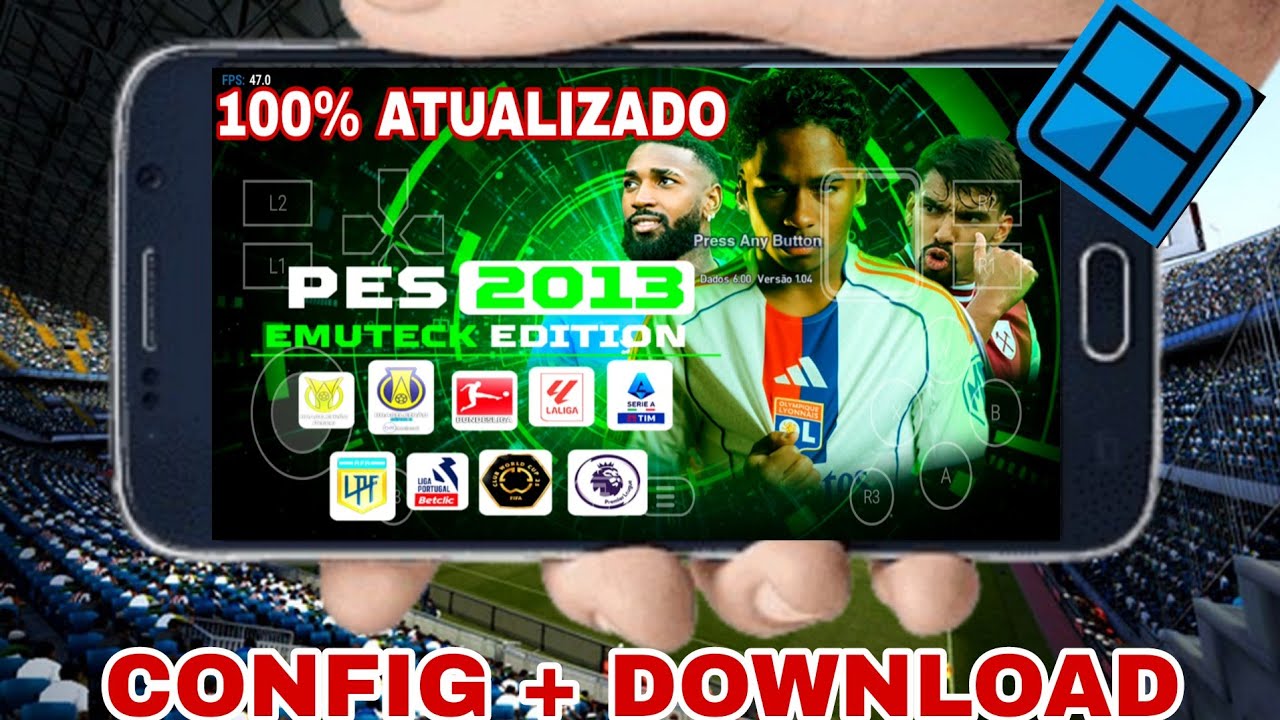 \\ PES 2013 PATCH 2026 100% ATUALIZADO NO WINLATOR COM BRASILEIRÃO SÉRIE A e B // GUIA COMPLETO 