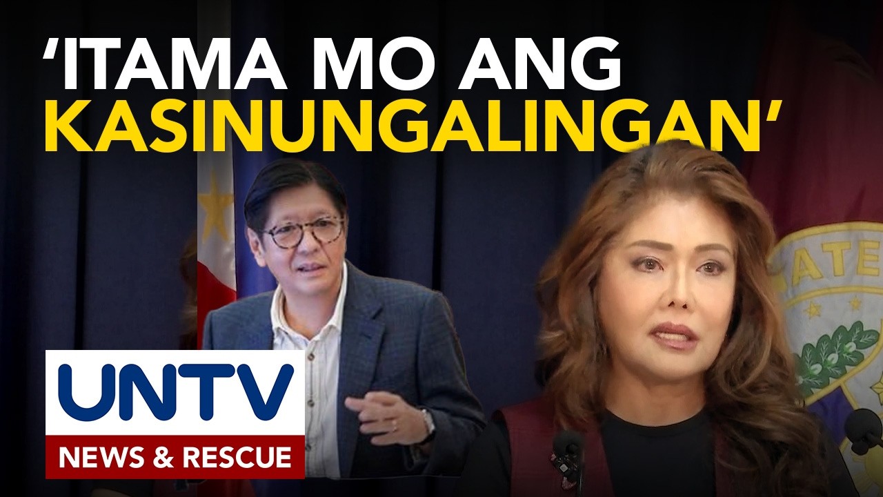 Sen. Imee Marcos, nanawagan kay PBBM na patigilin ang mga politikong gumagamit kay Ramil Madriaga