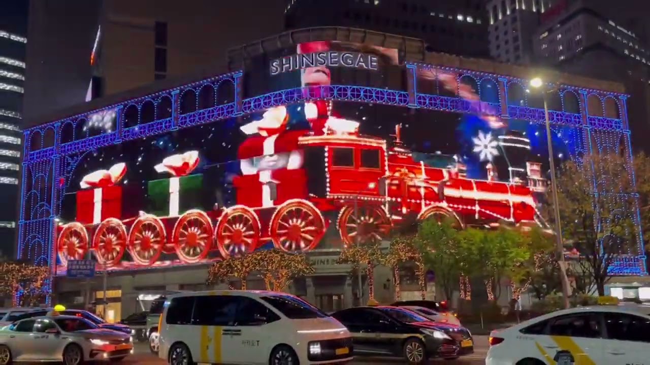 신세계백화점 본점의 크리스마스 2023 함께 즐겨요🎄