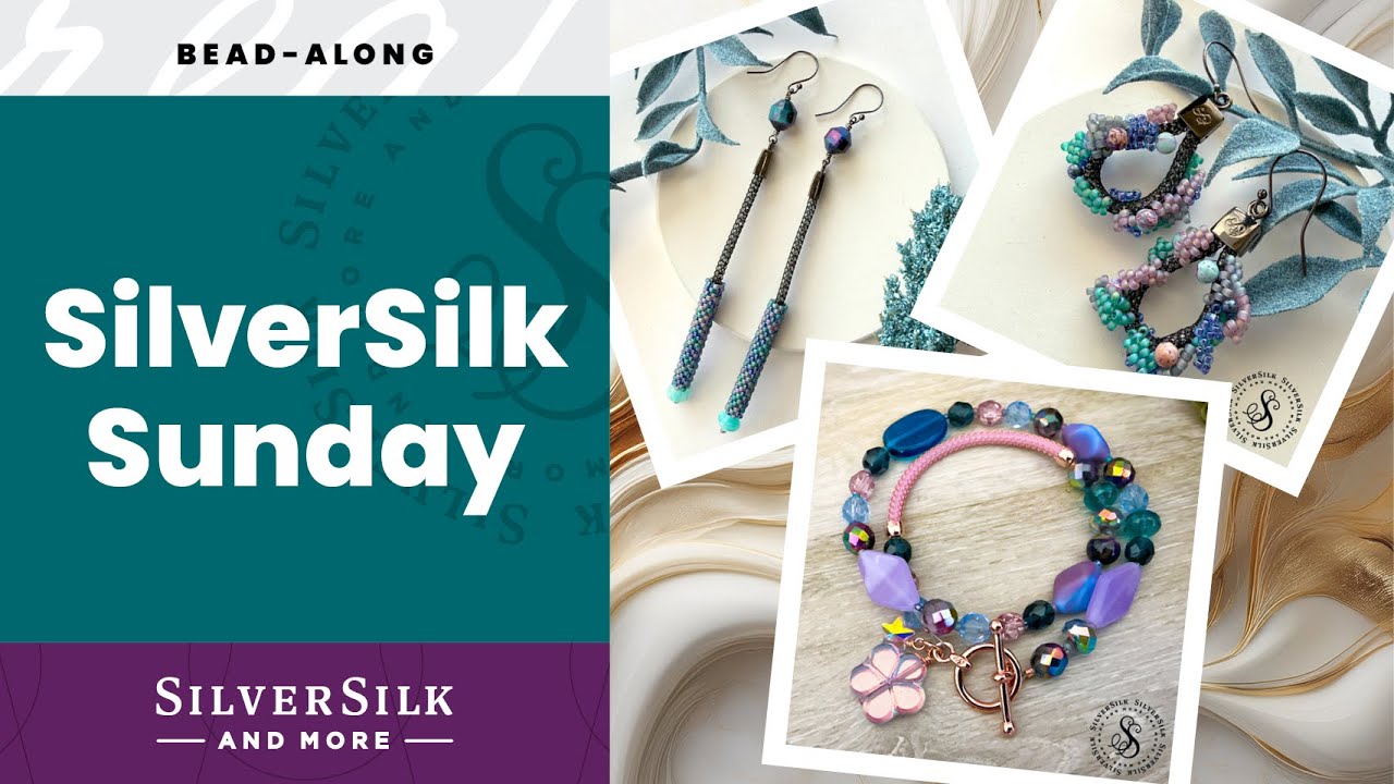 Прямая трансляция SilverSilk в воскресенье | Как сделать украшения из вязаной проволоки вместе с ...