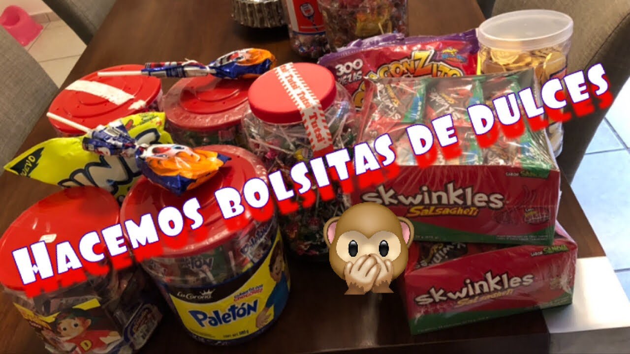 Hacemos bolsitas de dulces 🍭