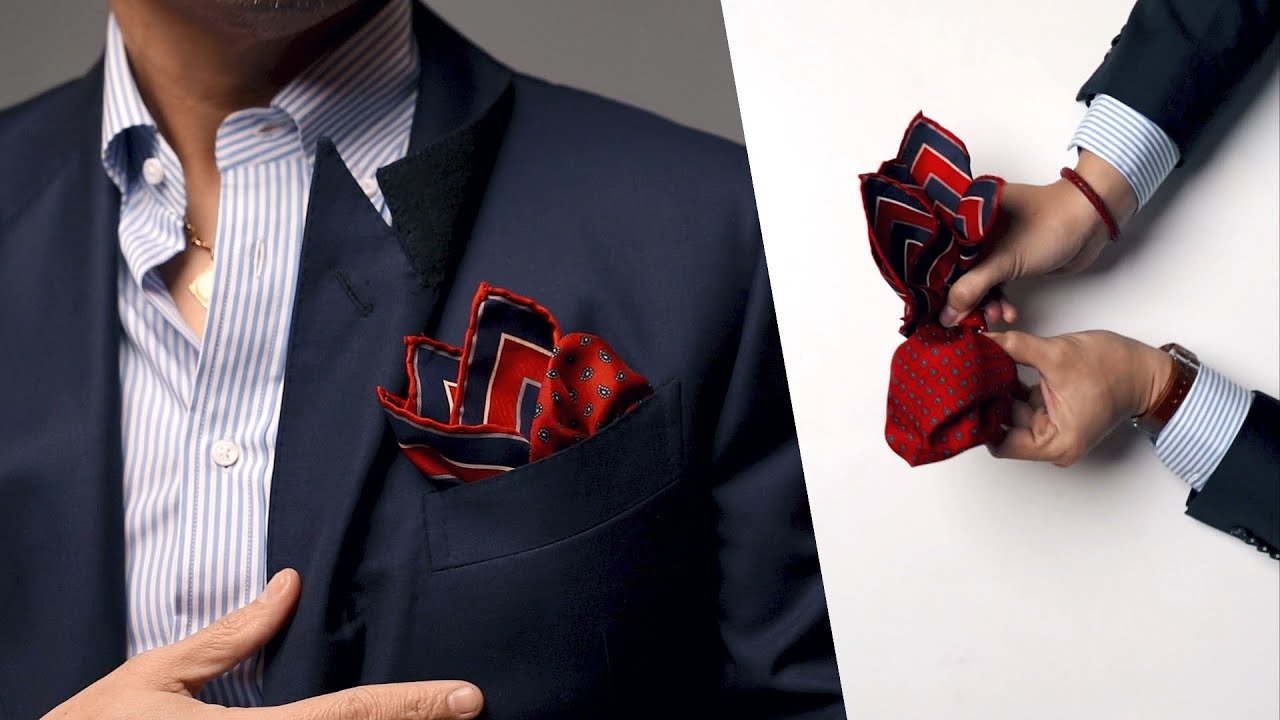 4 Classic Ways To Wear A Pocket Square (+ Instructions) • Effortless Gent
