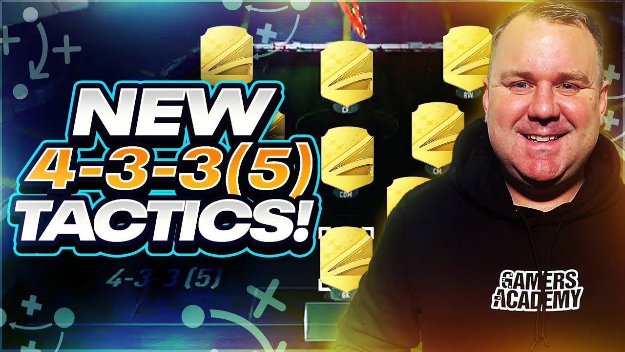 FIFA 23 - THE BEST 433(5) CUSTOM TACTICS + PLAYER INSTRUCTIONS!!