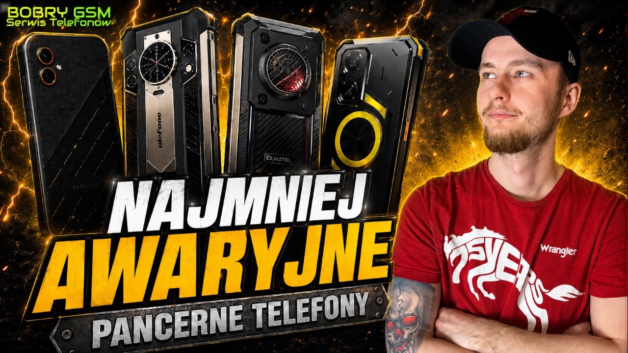 Najmniej awaryjne pancerne telefony 2026! Okiem serwisanta