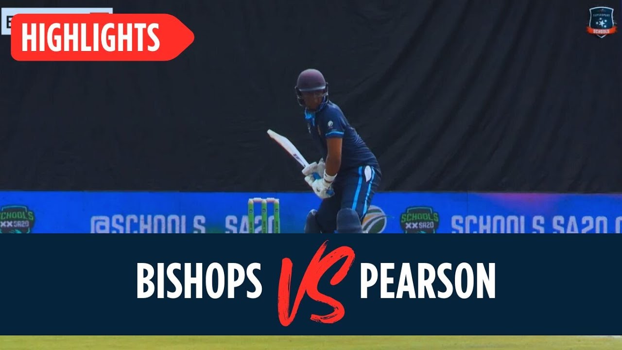 Cricket - Bishops vs Pearson High School - Schools SA20 National Finals - 13 March 2025