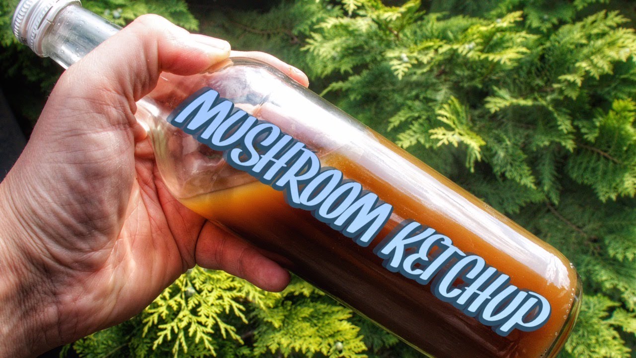 How to make ancient MUSHROOM KETCHUP - homemade WORCHESTERSAUCE -  english BBQ-Video - 0815BBQ
