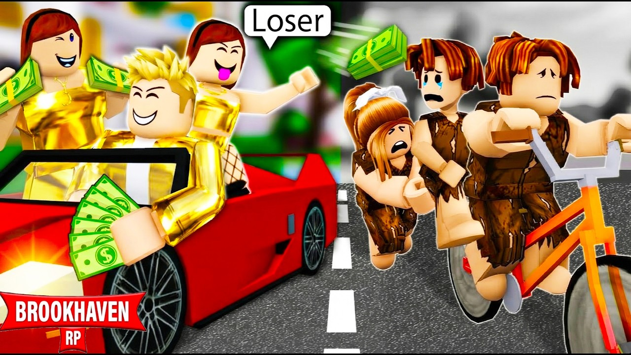 Poor Peter's Family and Rich Family Challenge | ROBLOX Brookhaven 🏡RP |  Peter Story RBX