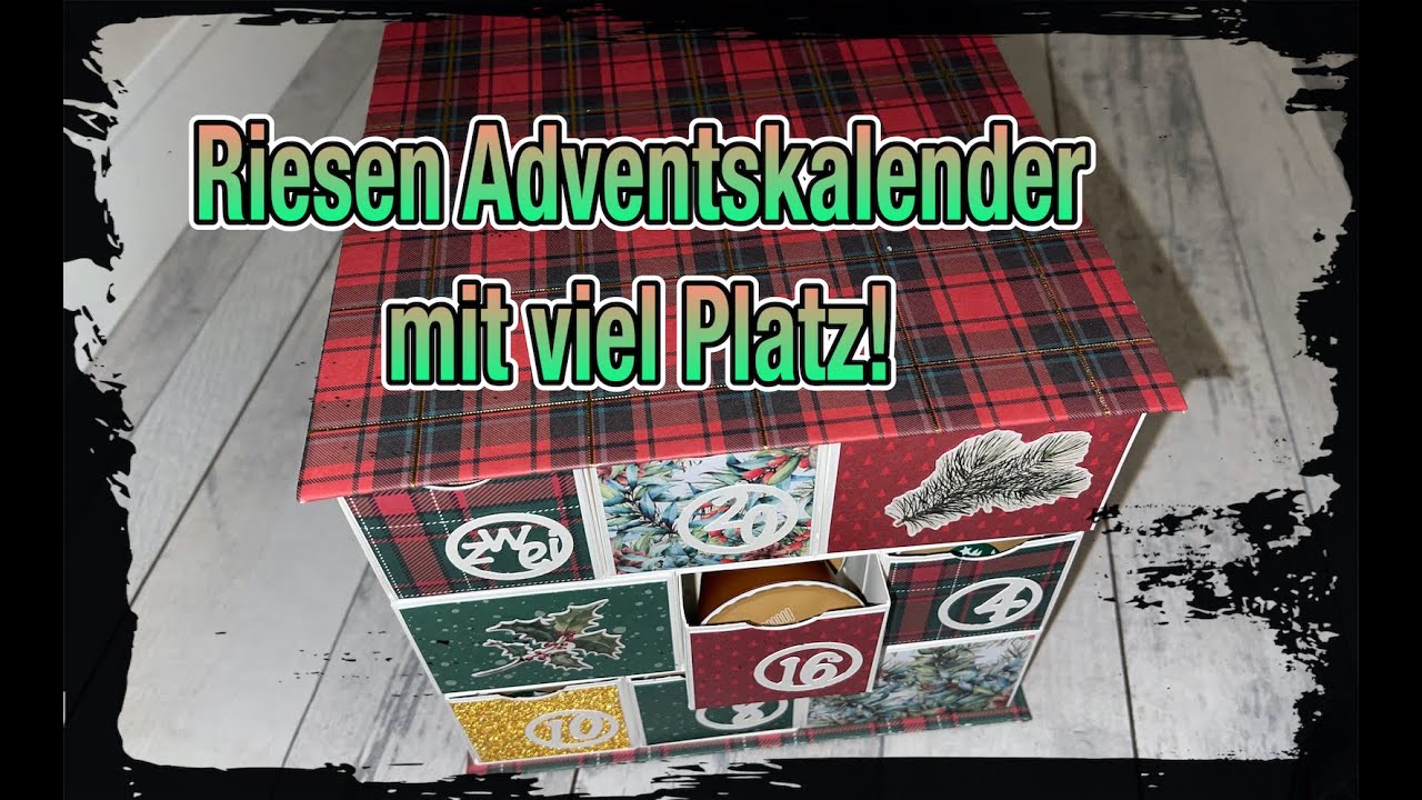 Kaffeekapseln Adventskalender basteln mit Papier von Action, Weihnachten, Gesvhenkidee