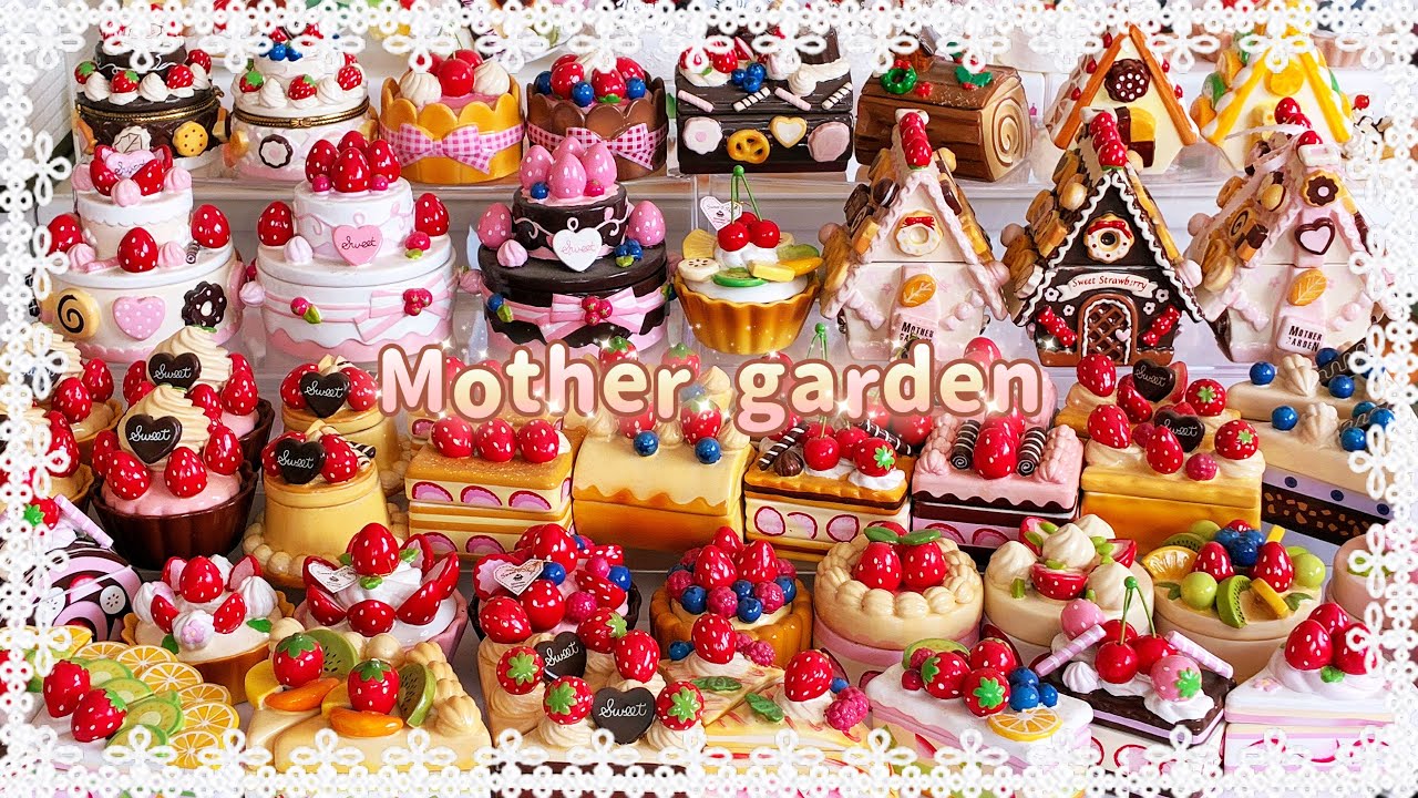 【剥がれ落ちる塗料】マザーガーデン・Mothergardenの陶製ケーキを眺める動画