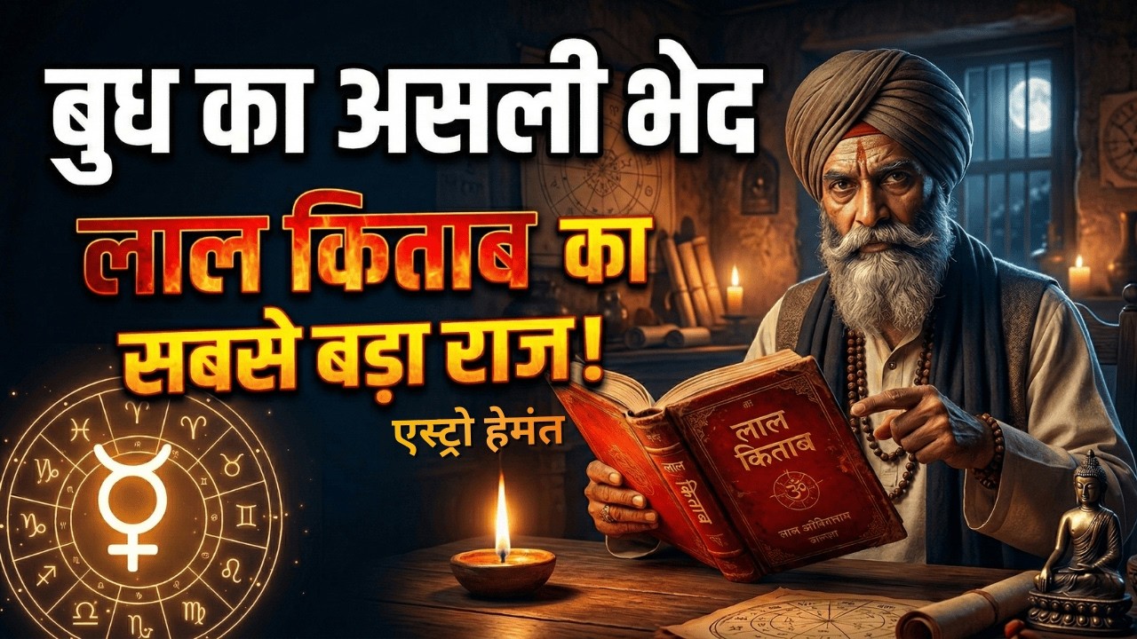 लाल किताब में बुध का भेद | क्यों बुध सबसे जरूरी ग्रह है? | Budh Grah Secret & Power