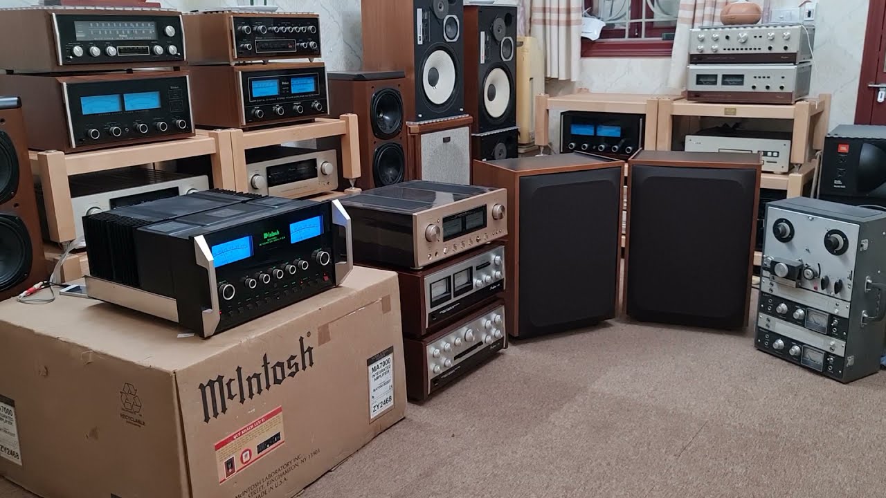 Hàng về 11/6 gửi các Bác tham khảo Mcintosh MA-7000 Loa JBL L-65 Jubal, accuphase, luxman(0911886266