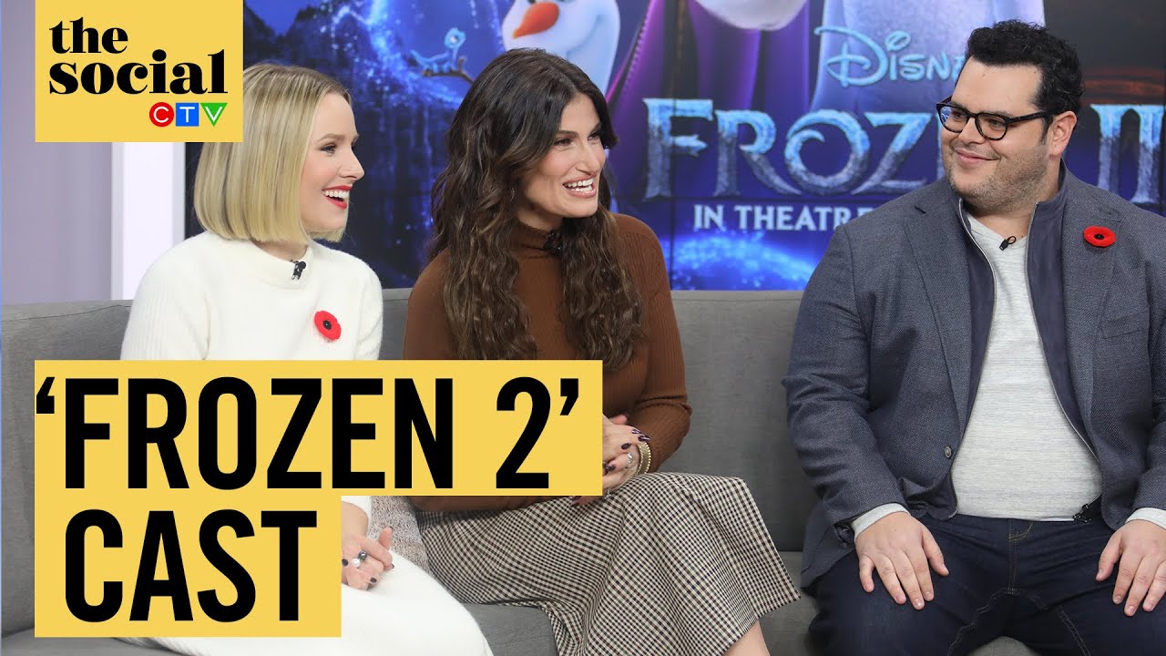 How Kristen Bell, Idina Menzel and Josh Gad kept 'Frozen 2' spoilers a secret | The Social