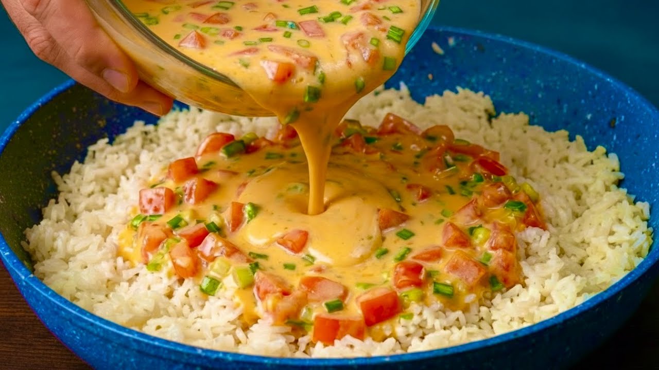 Рис с яйцами вкуснее, чем пицца! Я готовлю его почти каждый день! +1 рецепт!