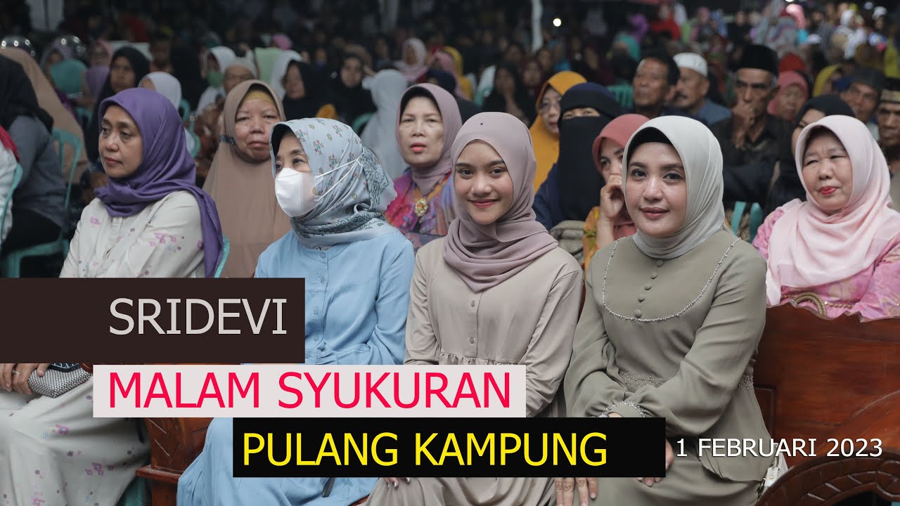 Ucapan Terimakasih Keluarga Sridevi