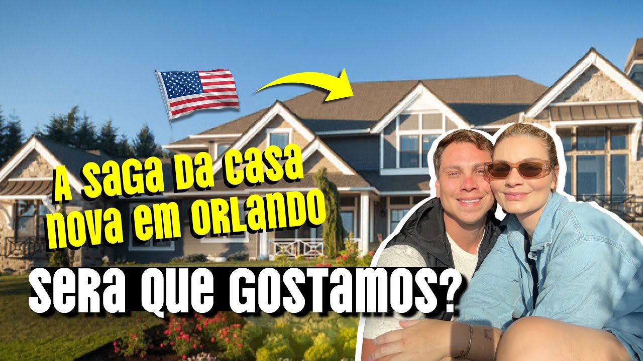 A SAGA DA CASA NOVA NA FLÓRIDA CONTINUA. SERÁ QUE GOSTAMOS DESSA CASA EM WINTER GARDEN?