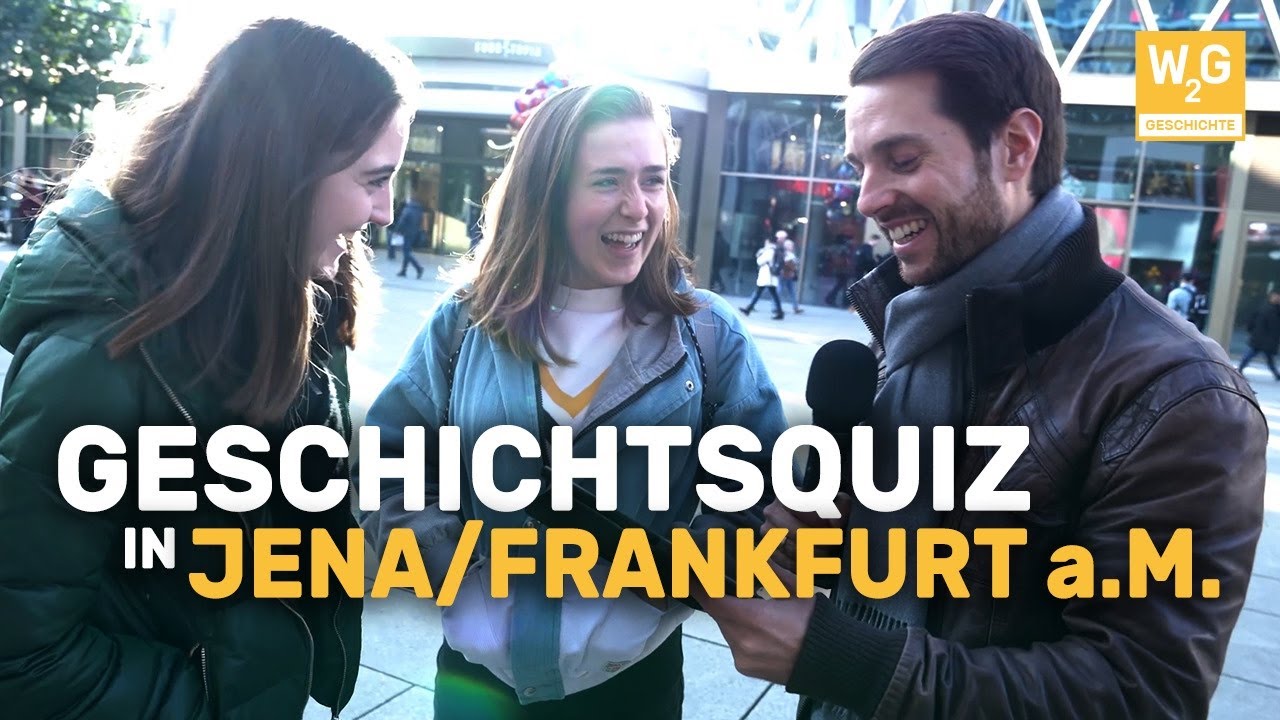 Mauerfall oder Mauerfail? Geschichtsquiz in Frankfurt am Main + Jena