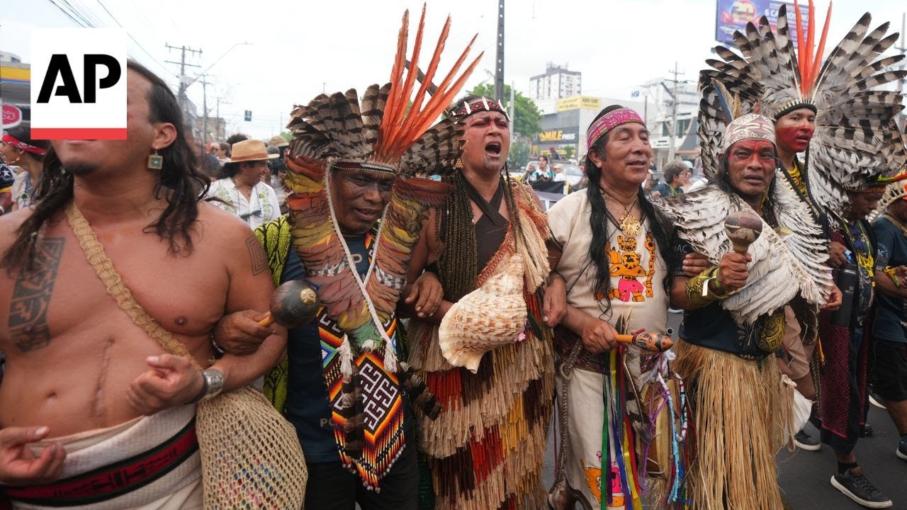 Climate protesters demand to be heard at COP30 in Brazil