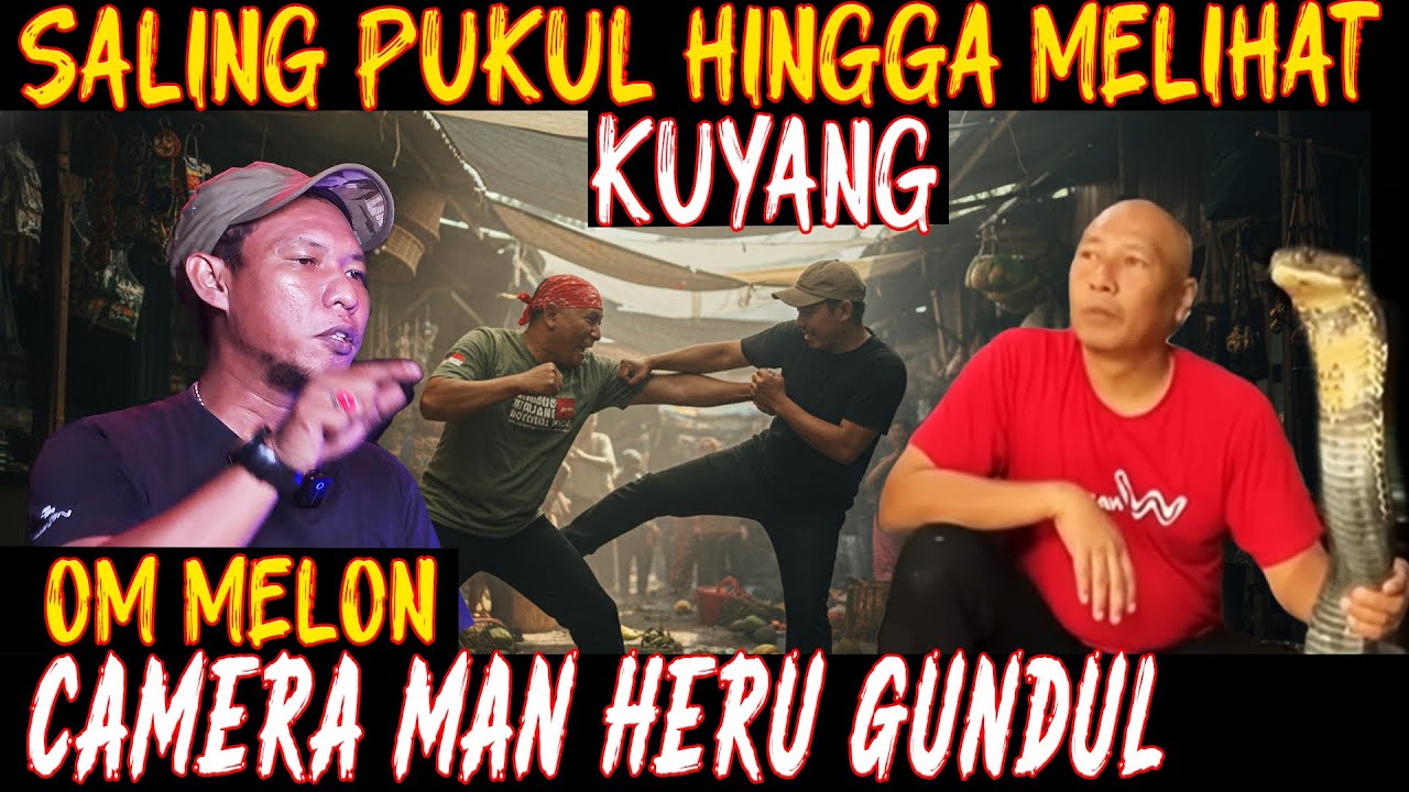 GUE DAN HERU GUNDUL MELIHAT MAYAT HIDUP & DIKEJAR ORANG DAYAK PAKAI MANDAU !!!
