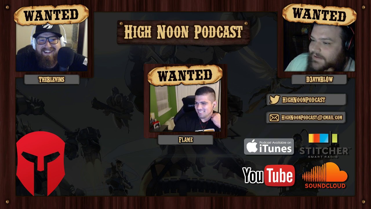 High Noon Podcast 085 - Contenders Playoffs Set! ft. Flame