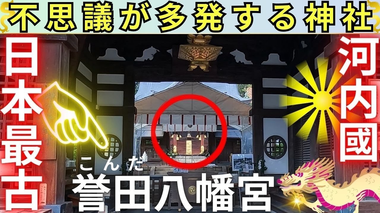 ⚠️大阪 最強の神社🐲絶対に知るべき 日本最古の八幡宮 誉田八幡宮 in 羽曳野市（はびきのし）