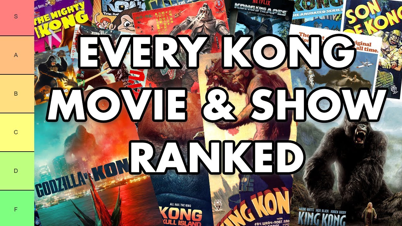King Kong Movie Tier List (All Films & Series Ranked!)