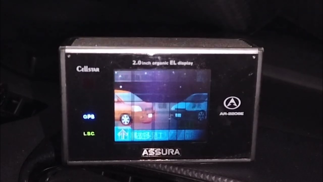 セルスター ASSURA AR-220SE デモモード
