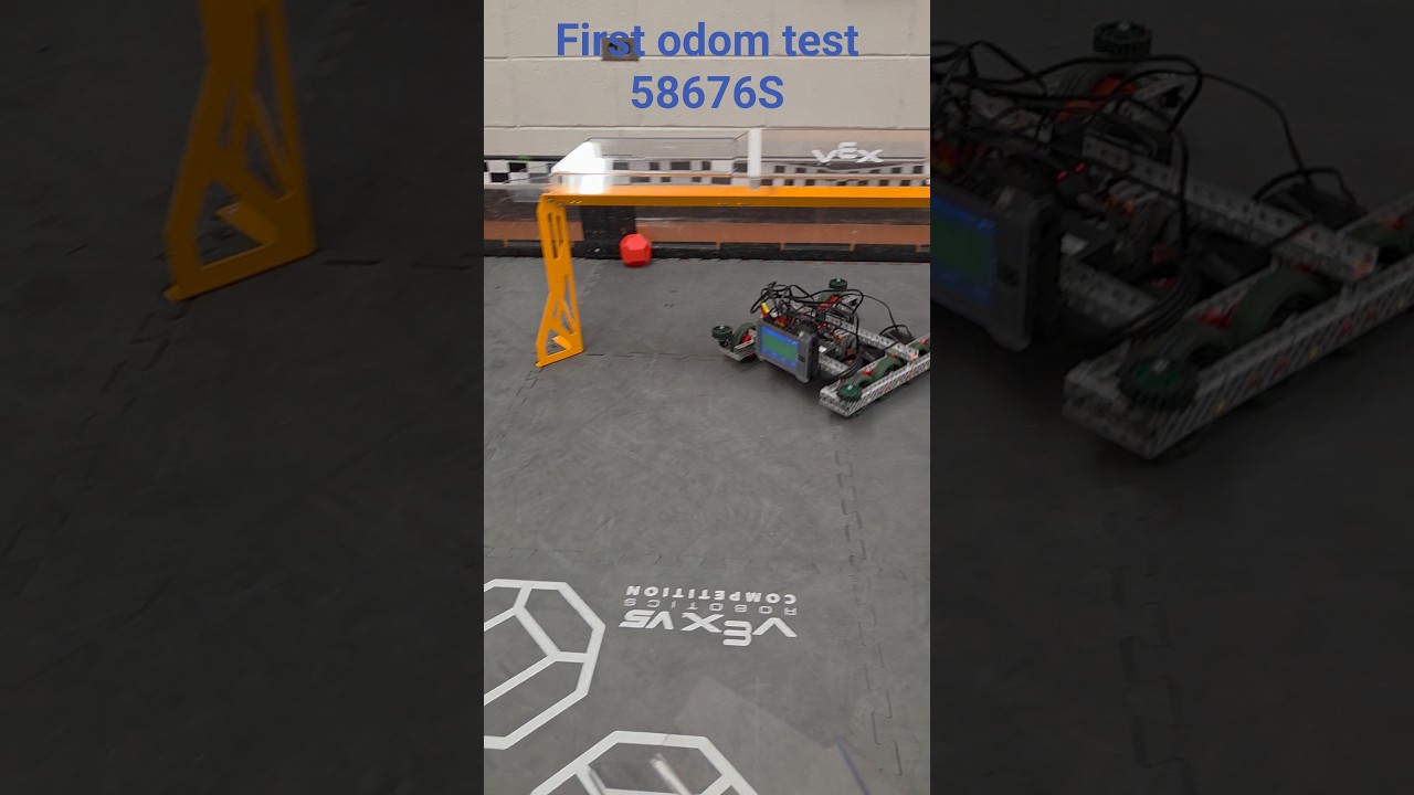 first odometry test #vexpushback