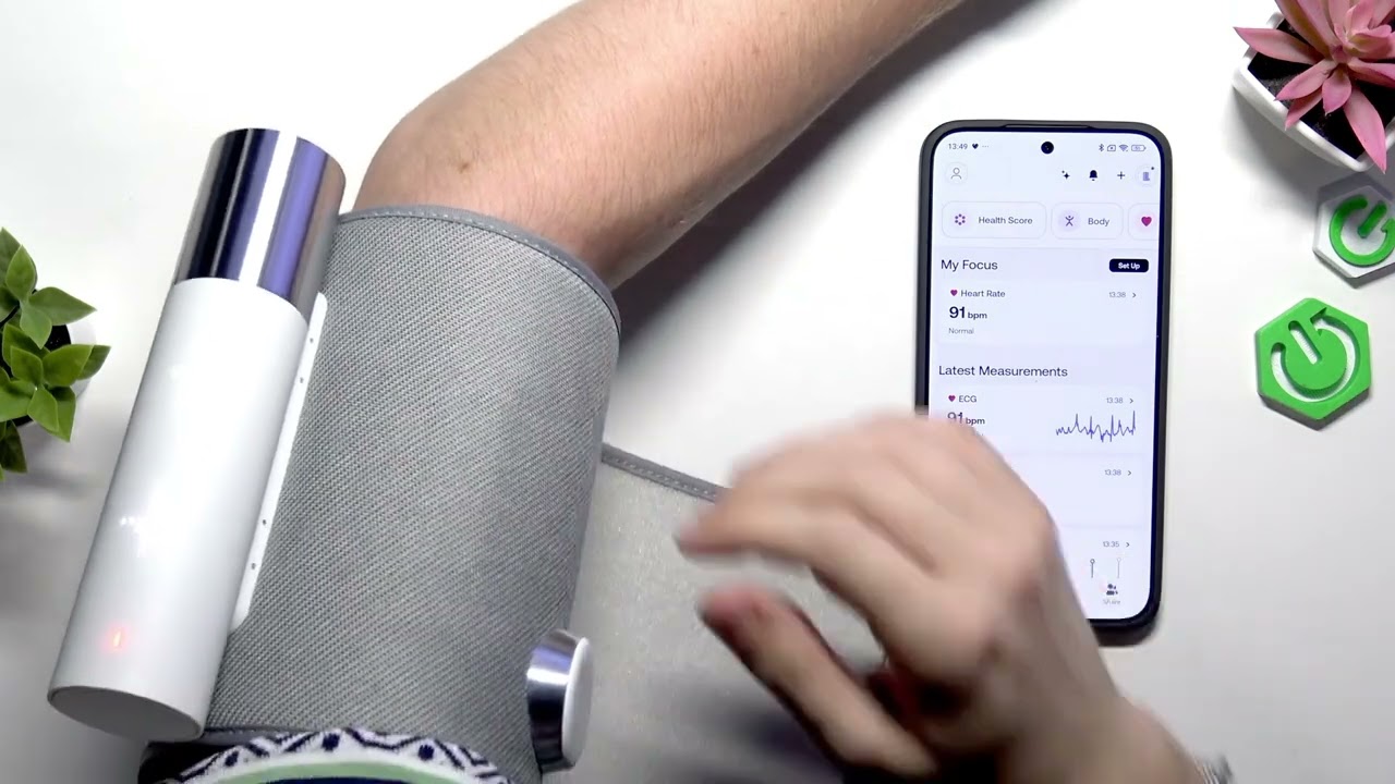 Wie mache ich eine Dreifachmessung (3x) mit dem WITHINGS BPM Core?