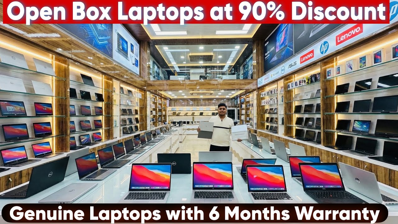 Open Box Laptops & MacBook😍 | Gaming Laptop Market in Delhi😎| Warranty & Bill😎