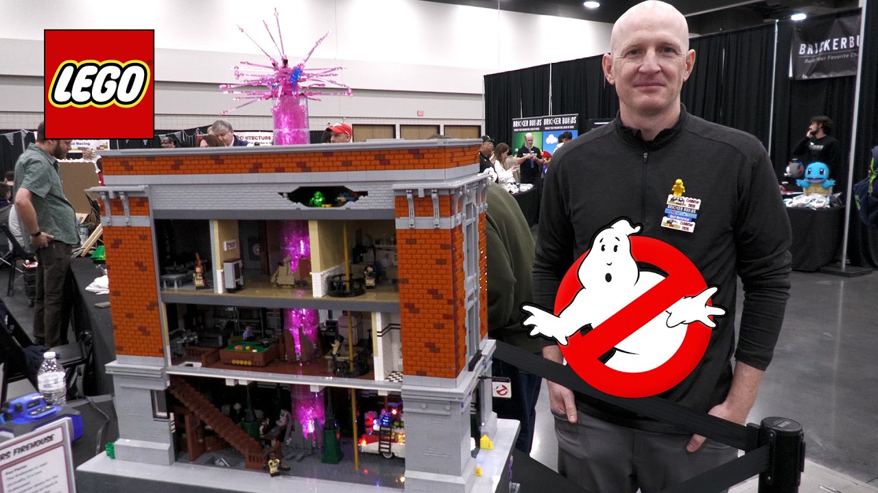 22 000 деталей! LEGO Пожарная часть из 