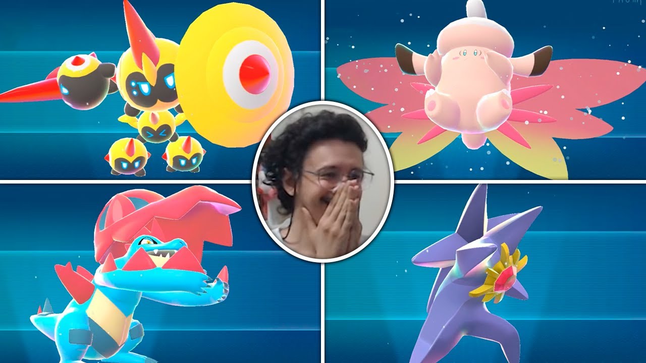 Minha Reação a TODOS NOVOS MEGA Pokémon de Legends ZA!