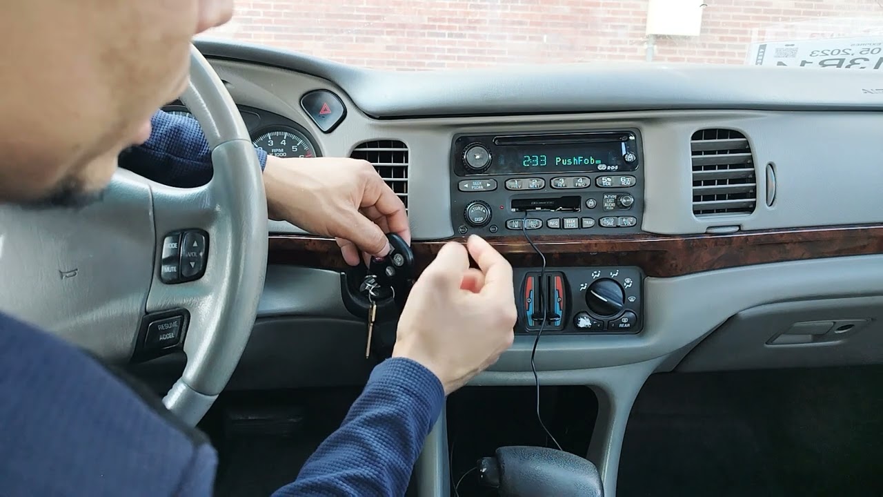 Configuración manual de un control de Alarma de un Chevrolet Impala LS 2000