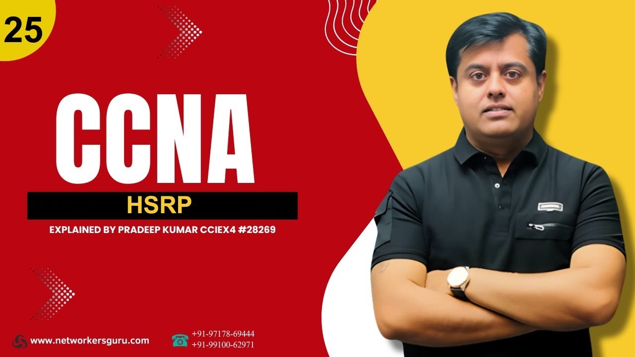 Cisco CCNA Training Video 2025 | CCNA Full Playlist in Hindi 2025 |  CCNA Video Day 25