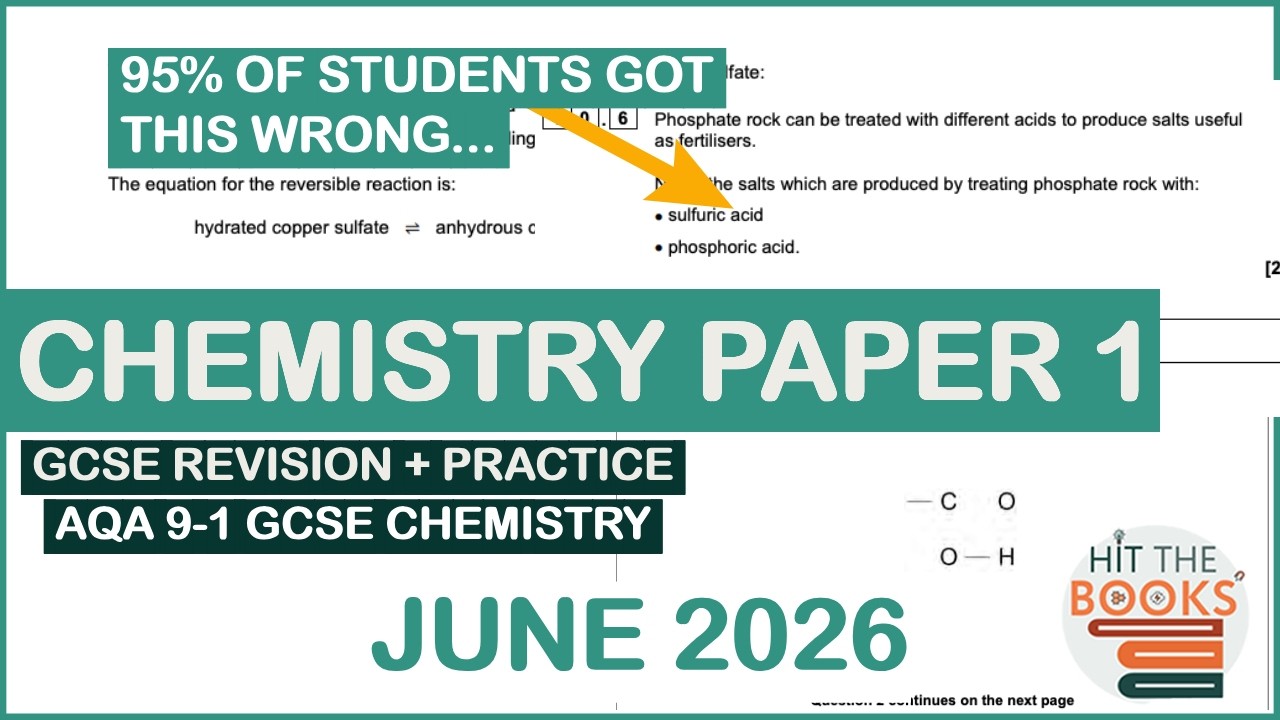 Top 5 Hardest GCSE Chemistry Paper 2 Questions | June 2025 | AQA