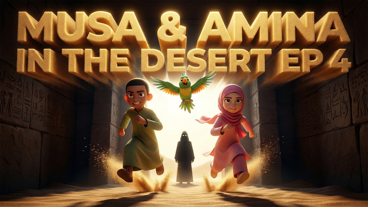 Musa & Amina: Desert Adventure (Episode 4) | Islamic Series & Islamic Cartoon
