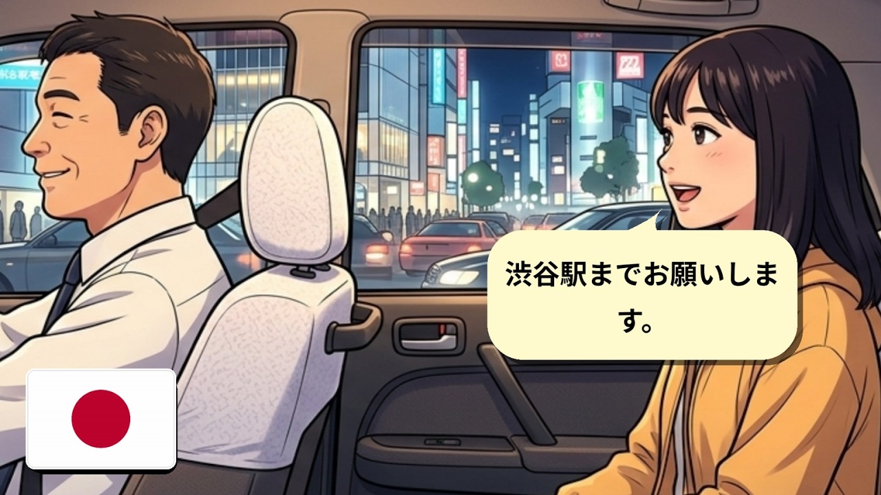 How to Take a Taxi in Tokyo! 🚕 (Absolute Beginners)