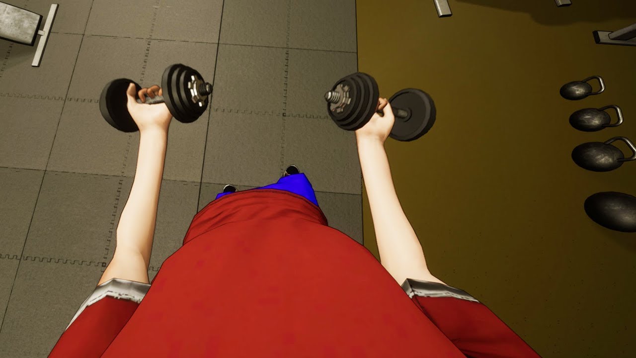 Went to the Gym Once, Got Ripped - Gym Simulator