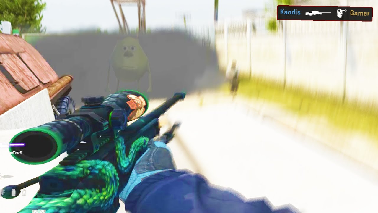 a CSGO video that contains extreme laughable content.