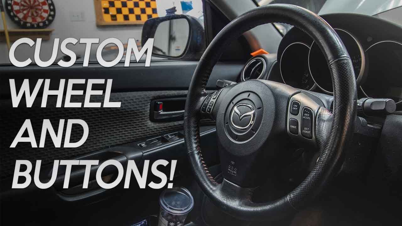 Рулевое колесо MazdaSpeed ​​на седане Mazda 3! | Снятие и установка