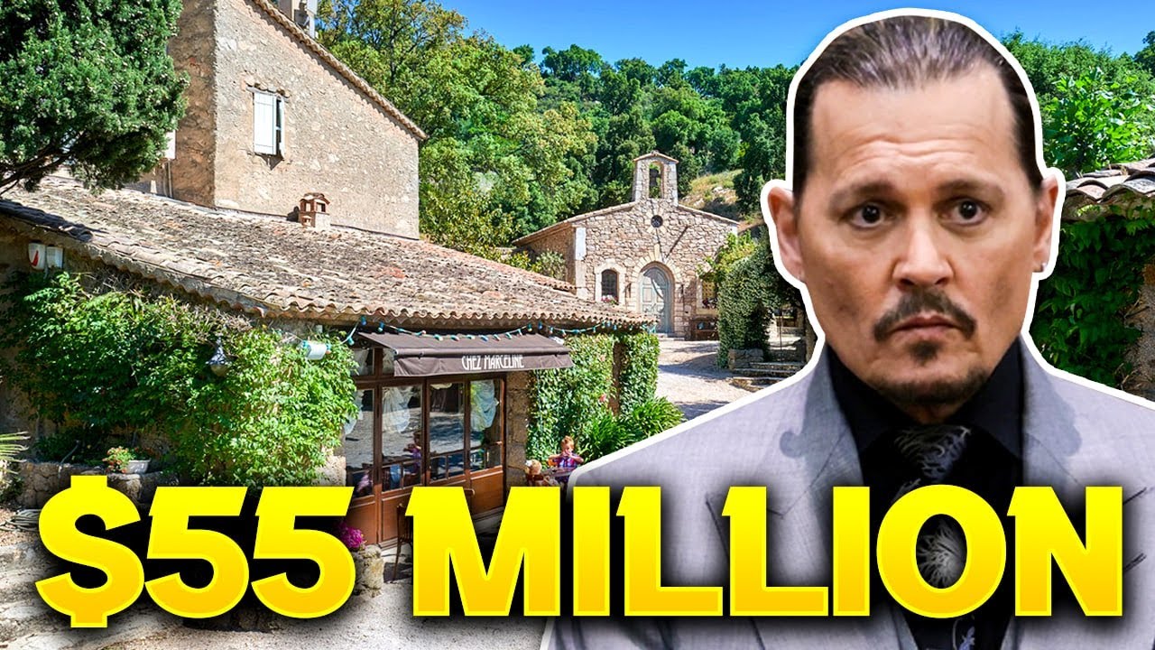 Inside Johnny Depp&rsquo;s INSANE Private French Village🏘