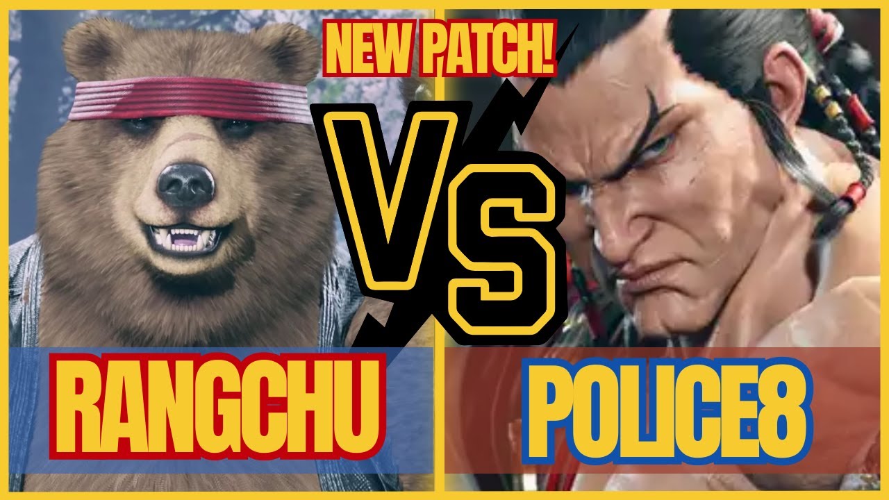 Tekken 8 -  Rangchu (Kuma) vs Police8 (Feng) - High Level Match T8